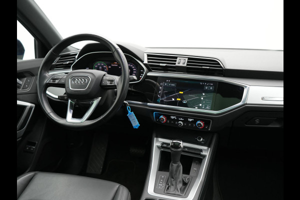 Audi Q3 45 TFSI e Advanced edition Plug In Hybrid 245pk PHEV | Panodak | Lederen Sportstoelen Verwarmd | Apple Carplay | Blis | Cruise Control | Navigatie | Virtual | DAB |
