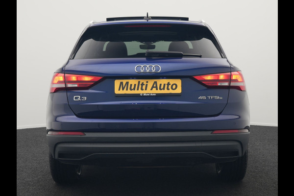 Audi Q3 45 TFSI e Advanced edition Plug In Hybrid 245pk PHEV | Panodak | Lederen Sportstoelen Verwarmd | Apple Carplay | Blis | Cruise Control | Navigatie | Virtual | DAB |
