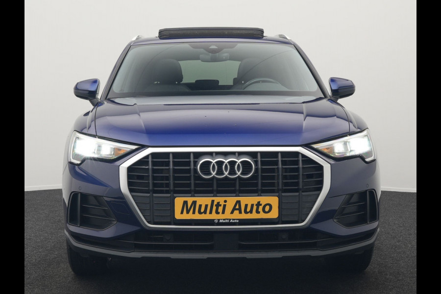 Audi Q3 45 TFSI e Advanced edition Plug In Hybrid 245pk PHEV | Panodak | Lederen Sportstoelen Verwarmd | Apple Carplay | Blis | Cruise Control | Navigatie | Virtual | DAB |