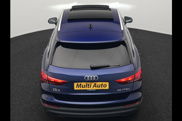 Audi Q3 45 TFSI e Advanced edition Plug In Hybrid 245pk PHEV | Panodak | Lederen Sportstoelen Verwarmd | Apple Carplay | Blis | Cruise Control | Navigatie | Virtual | DAB |