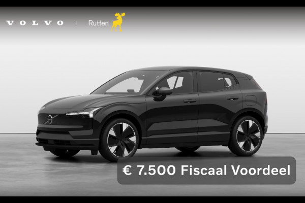 Volvo EX30 272PK Ext. Range Plus / Adaptieve cruise control / BLIS / Parkeersensoren met camera / Elektrische achterklep / 20" velgen / getint glas / Stoel en stuurwielverwarming / Google infotainment / Keyless entry