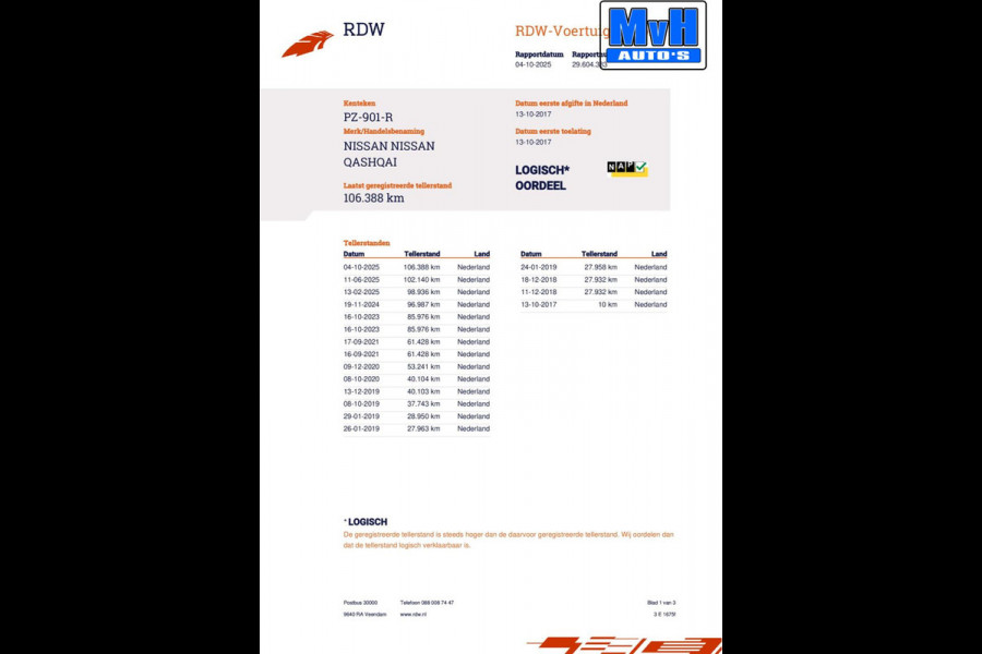 Nissan QASHQAI 1.2 N-Connecta|PANO|TREKHAAK|CAMERA|LED|KEYLESS