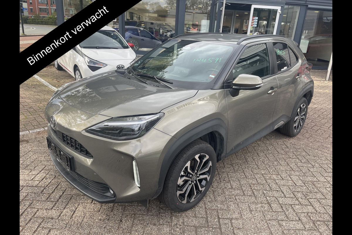 Toyota Yaris Cross 1.5 Hybrid 115 Dynamic | Stuur-/Stoelverwarming | Dodehoek detectie | Parkeersensoren | Navigatie Toyota Yaris Cross 1.5 Hybrid 115 Dynamic | Stuur-/Stoelverwarming | Dodehoek detectie | Parkeersensoren | Navigatie