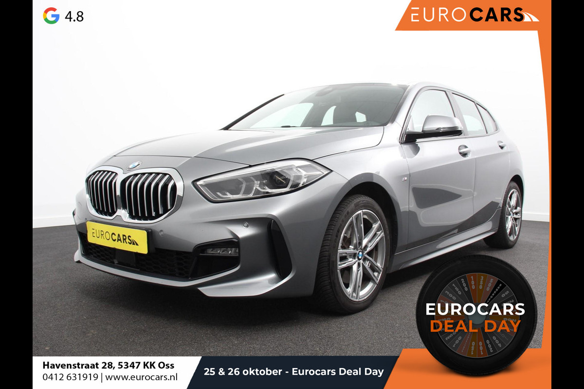 BMW 1-serie 118i M-Sport Climate Control Cruise control Stoelverwarming LED Parkeersensoren Apple carplay / Andriod auto Navigatie BMW 1-serie 118i M-Sport Climate Control Cruise control Stoelverwarming LED Parkeersensoren Apple carplay / Andriod auto Navigatie