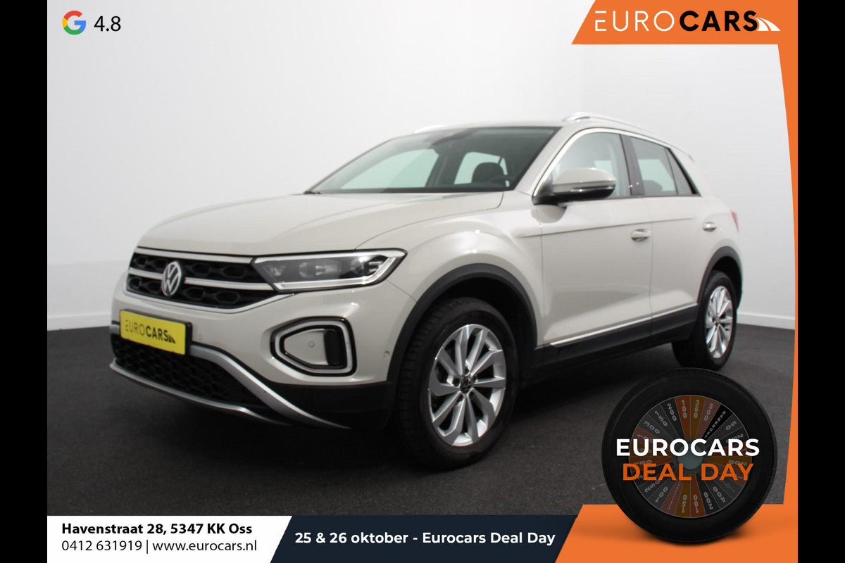 Volkswagen T-Roc 1.5 TSI 150pk DSG Style Edition | Navigatie | Apple Carplay/Android Auto | Camera | Parkeersensoren | Adaptive Cruise Control | Dodehoek Assistent | Elektrische achterklep | Stoel- en stuurverwarming | Full Led | Climate Control | Lichtmetalen velgen Volkswagen T-Roc 1.5 TSI 150pk DSG Style Edition | Navigatie | Apple Carplay/Android Auto | Camera | Parkeersensoren | Adaptive Cruise Control | Dodehoek Assistent | Elektrische achterklep | Stoel- en stuurverwarming | Full Led | Climate Control | Lichtmetalen velgen