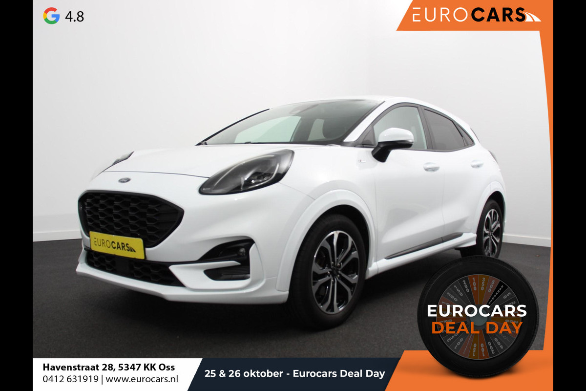 Ford Puma 1.0 EcoBoost 125pk Hybrid ST-Line | Navigatie | Apple Carplay/Android Auto | Climate Control | Cruise Control | Led | Dab | Verwarmde voorstoelen | Parkeer sensoren | Keyless Entry Ford Puma 1.0 EcoBoost 125pk Hybrid ST-Line | Navigatie | Apple Carplay/Android Auto | Climate Control | Cruise Control | Led | Dab | Verwarmde voorstoelen | Parkeer sensoren | Keyless Entry