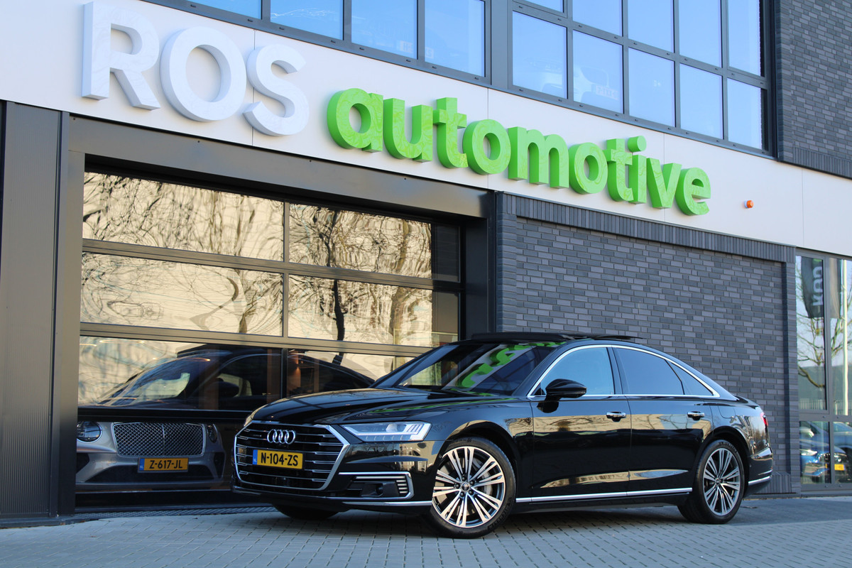 Audi A8 60 TFSI e quattro Pro Line Plus | PANO | B&O | MASSAGE | STOELKOELING | 360 | STOEL/STUURVERW | Audi A8 60 TFSI e quattro Pro Line Plus | PANO | B&O | MASSAGE | STOELKOELING | 360 | STOEL/STUURVERW |