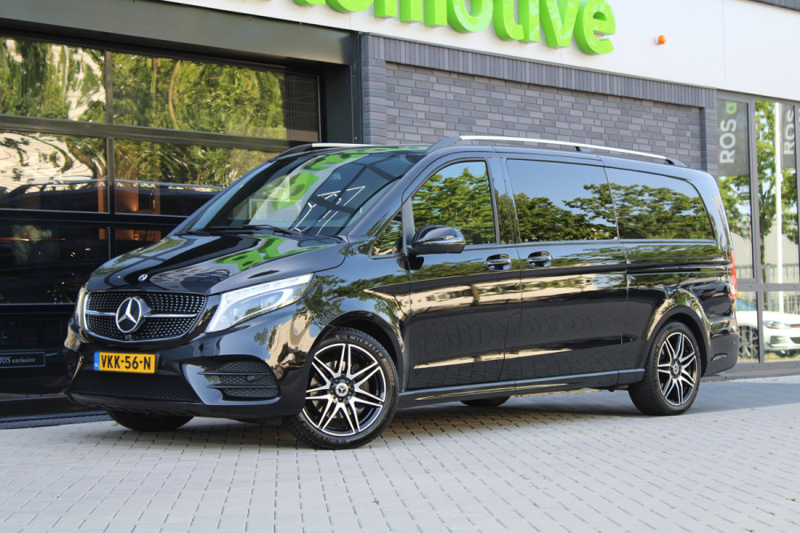 Mercedes-Benz V-Klasse 300d Extra Lang DC Avantgarde Edition | EX BTW | 4-MATIC | VOL! | AMG | BURMESTER | KOELKAST | MEMORY | STOELKOELING | ACC | TREKHAAK | SNOEK |