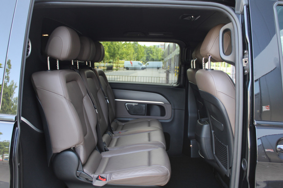 Mercedes-Benz V-Klasse 300d Extra Lang DC Avantgarde Edition | EX BTW | 4-MATIC | VOL! | AMG | BURMESTER | KOELKAST | MEMORY | STOELKOELING | ACC | TREKHAAK | SNOEK |