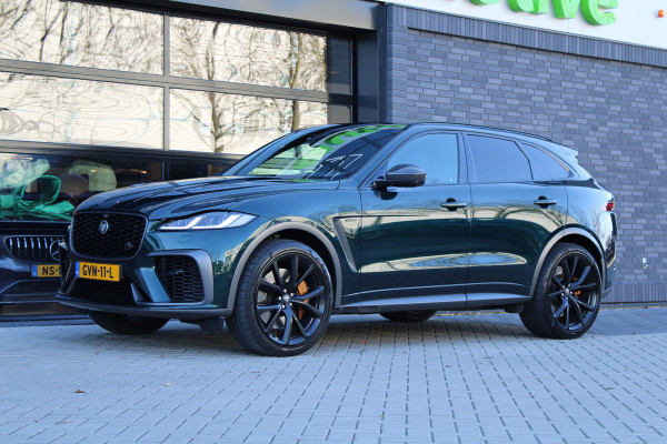 Jaguar F-Pace 5.0 V8 S/C AWD SVR | UNIEK! | DEALER OND | HUD | 360 | STOELKOELING | ELEK TREKHAAK | MERIDIAN | Jaguar F-Pace 5.0 V8 S/C AWD SVR | UNIEK! | DEALER OND | HUD | 360 | STOELKOELING | ELEK TREKHAAK | MERIDIAN |