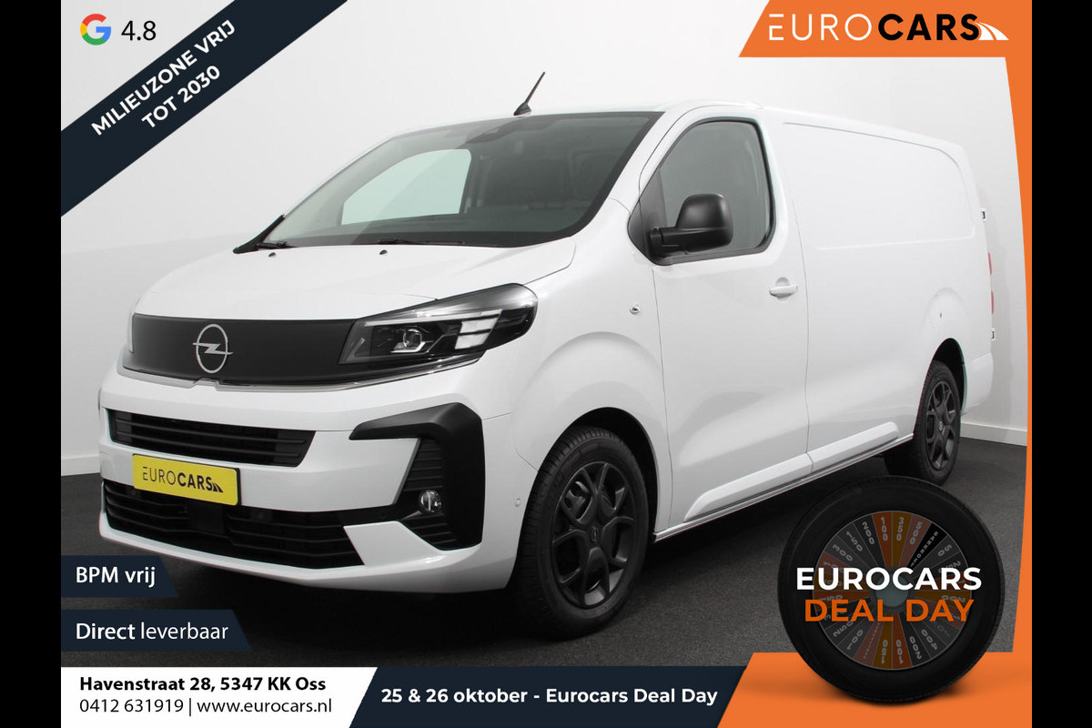 Opel Vivaro 1.5 Diesel 120 S&S L3 Apple Carplay /  Android Auto Parkeersensoren V+A Trekhaak Camera Navigatie Cruise Control LED koplampen houten afwerking laadruimte Opel Vivaro 1.5 Diesel 120 S&S L3 Apple Carplay /  Android Auto Parkeersensoren V+A Trekhaak Camera Navigatie Cruise Control LED koplampen houten afwerking laadruimte