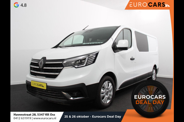 Renault Trafic 2.0 Blue dCi 150 Automaat L2H1 Advance Dubbele cabine Navigatie Airco Lichtmetalen velgen Betimmering Trekhaak Camera Parkeer sensoren Dab