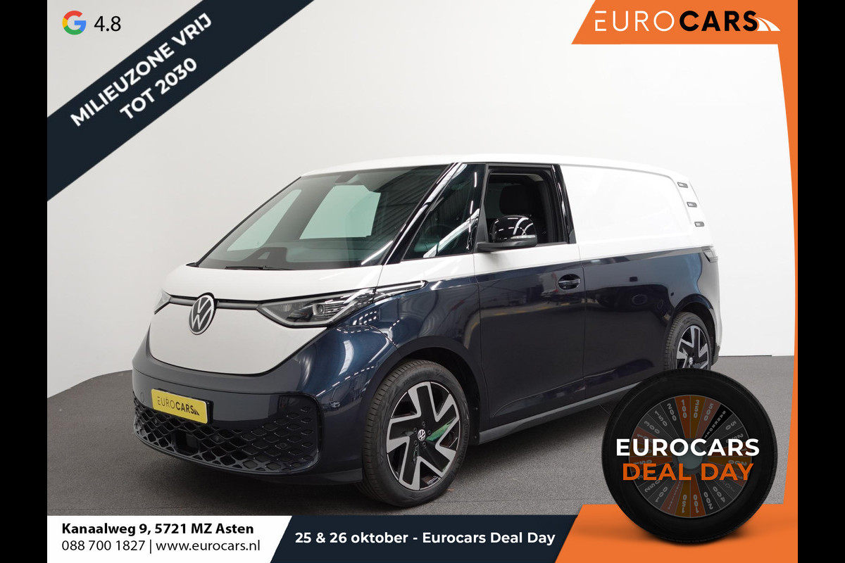 Volkswagen ID. Buzz Cargo 77 kWh Airco Cruise Control Navi Camera LM velgen Achterklep Volkswagen ID. Buzz Cargo 77 kWh Airco Cruise Control Navi Camera LM velgen Achterklep