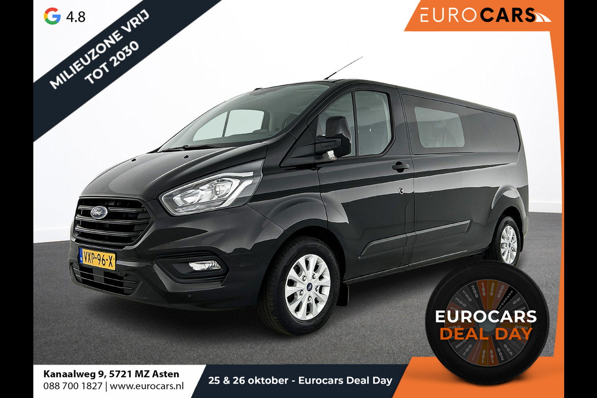 Ford Transit Custom 300 2.0 TDCI L2H1 Trend Automaat Dubbele Cabine Airco Navi Cruise Camera Trekhaak Ford Transit Custom 300 2.0 TDCI L2H1 Trend Automaat Dubbele Cabine Airco Navi Cruise Camera Trekhaak