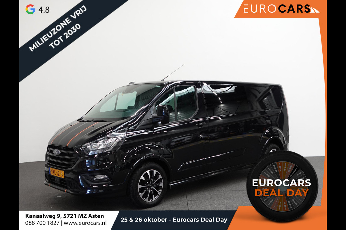 Ford Transit Custom 320 2.0 TDCI L2H1 Sport Dubbele Cabine Airco ACC Bluetooth Navi Trekhaak PDC Camera Ford Transit Custom 320 2.0 TDCI L2H1 Sport Dubbele Cabine Airco ACC Bluetooth Navi Trekhaak PDC Camera