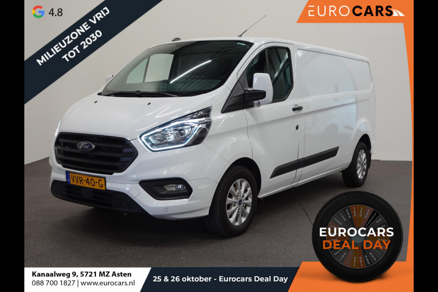 Ford Transit Custom 300 2.0 TDCI L2H1 Trend Navigatie Cruise Control Parkeersenoren Airco Camera Carplay Trekhaak