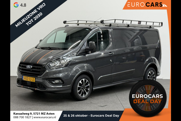 Ford Transit Custom 320 2.0 TDCI L2H1 Sport Automaat Airco ACC Bluetooth Navi Trekhaak Imperiaal Ford Transit Custom 320 2.0 TDCI L2H1 Sport Automaat Airco ACC Bluetooth Navi Trekhaak Imperiaal