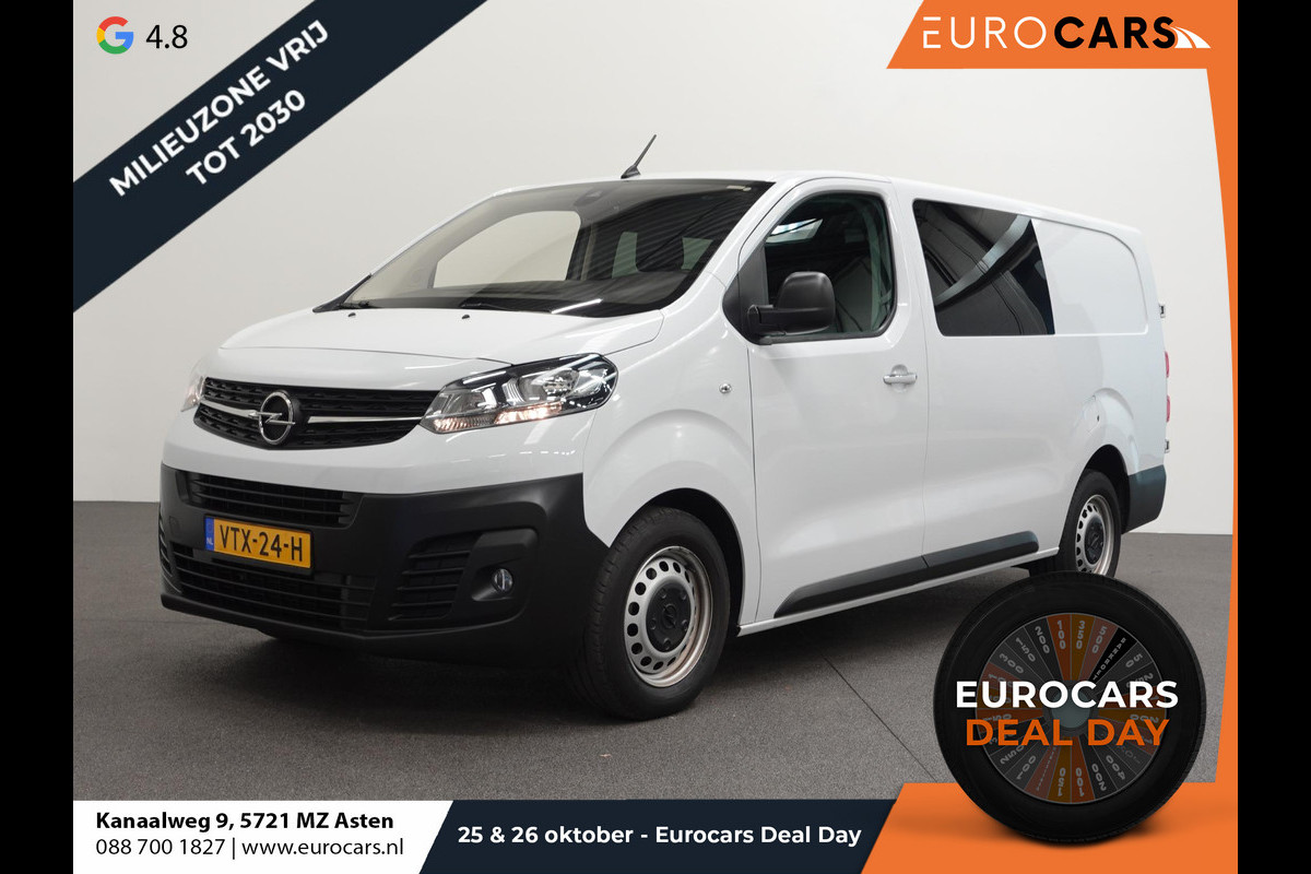 Opel Vivaro 2.0 CDTI L3H1 Dubbele Cabine Edition Airco Navigatie Trekhaak Carplay Bluetooth Opel Vivaro 2.0 CDTI L3H1 Dubbele Cabine Edition Airco Navigatie Trekhaak Carplay Bluetooth