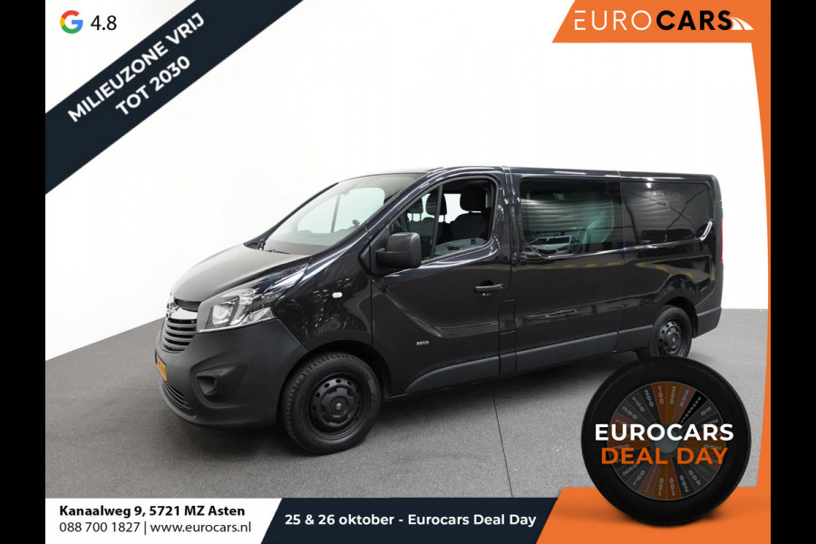 Opel Vivaro 1.6 CDTI L2H1 Dubbele Cabine Edition Dubbele Cabine Navi Airco Bluetooth Schuifdeur 6-Zits