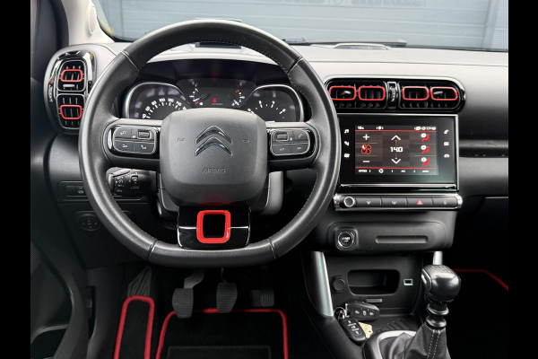 Citroën C3 Aircross 1.2 PureTech S&S Shine Navi,Camera,Head-Up Display,Cruise,Clima,Trekhaak,131pk,PDC V+A,Stoelverwarming,APK tot 01-2027
