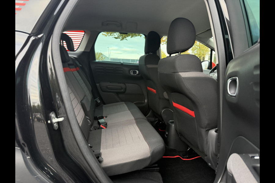 Citroën C3 Aircross 1.2 PureTech S&S Shine Navi,Camera,Head-Up Display,Cruise,Clima,Trekhaak,131pk,PDC V+A,Stoelverwarming,APK tot 01-2027