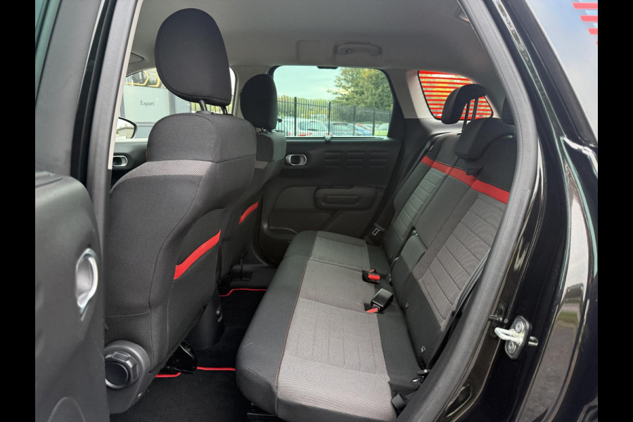 Citroën C3 Aircross 1.2 PureTech S&S Shine Navi,Camera,Head-Up Display,Cruise,Clima,Trekhaak,131pk,PDC V+A,Stoelverwarming,APK tot 01-2027