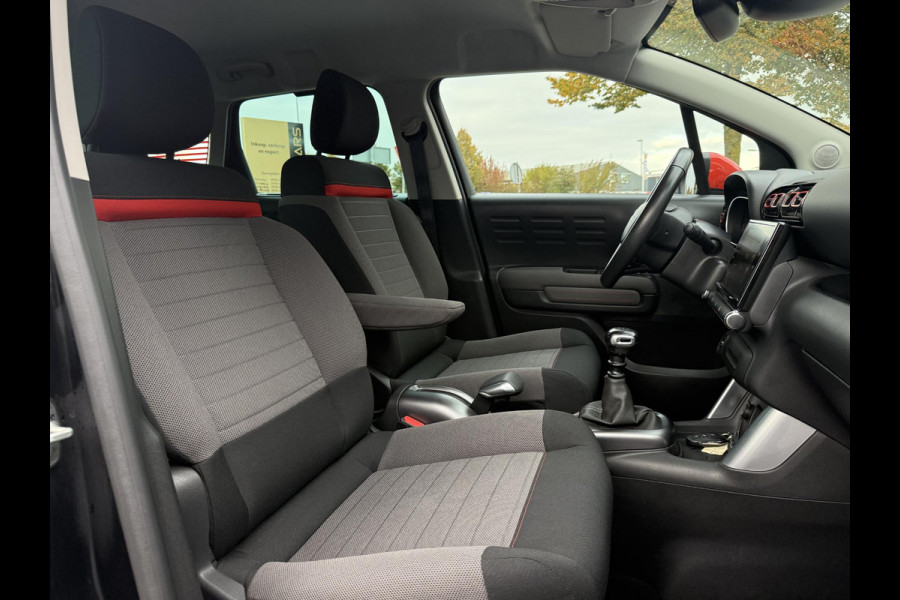 Citroën C3 Aircross 1.2 PureTech S&S Shine Navi,Camera,Head-Up Display,Cruise,Clima,Trekhaak,131pk,PDC V+A,Stoelverwarming,APK tot 01-2027