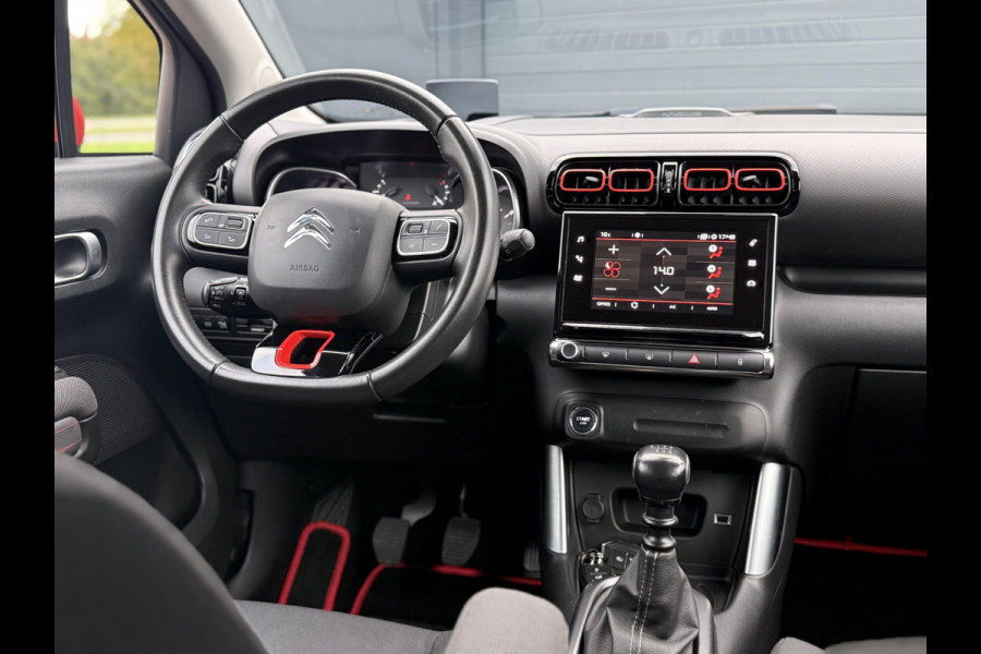 Citroën C3 Aircross 1.2 PureTech S&S Shine Navi,Camera,Head-Up Display,Cruise,Clima,Trekhaak,131pk,PDC V+A,Stoelverwarming,APK tot 01-2027