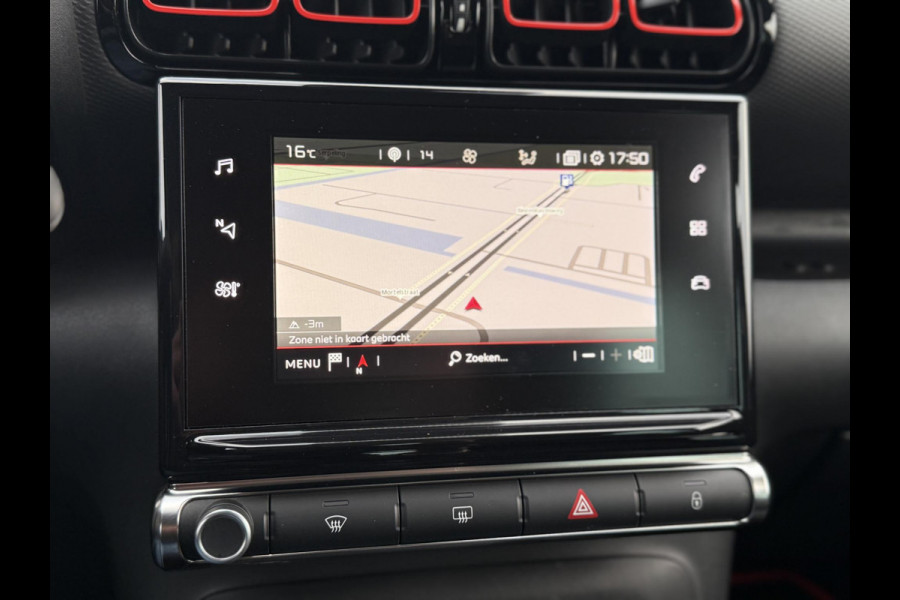 Citroën C3 Aircross 1.2 PureTech S&S Shine Navi,Camera,Head-Up Display,Cruise,Clima,Trekhaak,131pk,PDC V+A,Stoelverwarming,APK tot 01-2027
