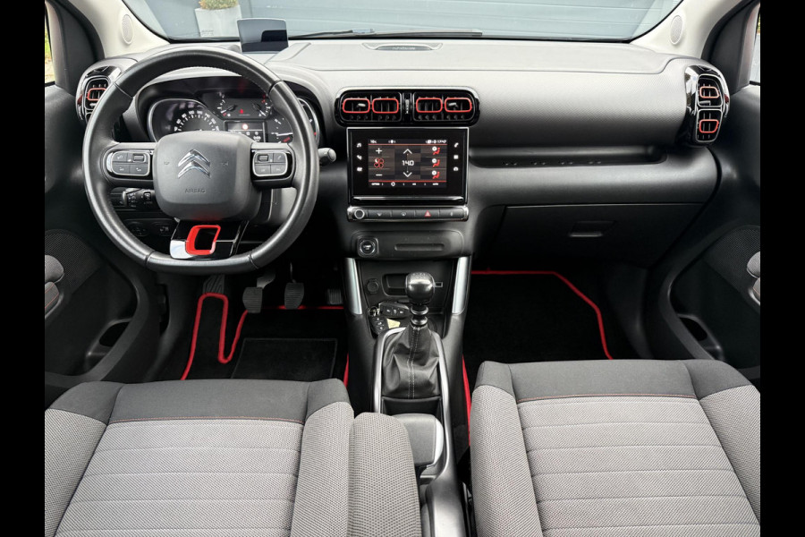 Citroën C3 Aircross 1.2 PureTech S&S Shine Navi,Camera,Head-Up Display,Cruise,Clima,Trekhaak,131pk,PDC V+A,Stoelverwarming,APK tot 01-2027