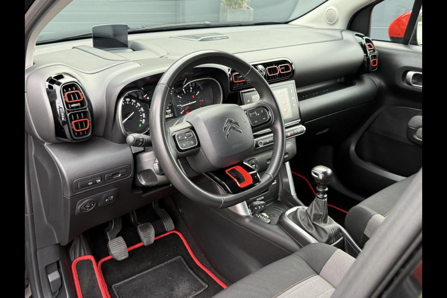Citroën C3 Aircross 1.2 PureTech S&S Shine Navi,Camera,Head-Up Display,Cruise,Clima,Trekhaak,131pk,PDC V+A,Stoelverwarming,APK tot 01-2027