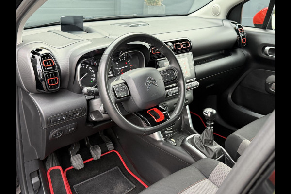 Citroën C3 Aircross 1.2 PureTech S&S Shine Navi,Camera,Head-Up Display,Cruise,Clima,Trekhaak,131pk,PDC V+A,Stoelverwarming,APK tot 01-2027