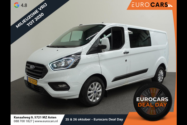 Ford Transit Custom L2H1 Automaat Dubbele cabine Trend Navi Trekhaak Cruise Control Parkeersensoren Airco Bluetooth Euro6