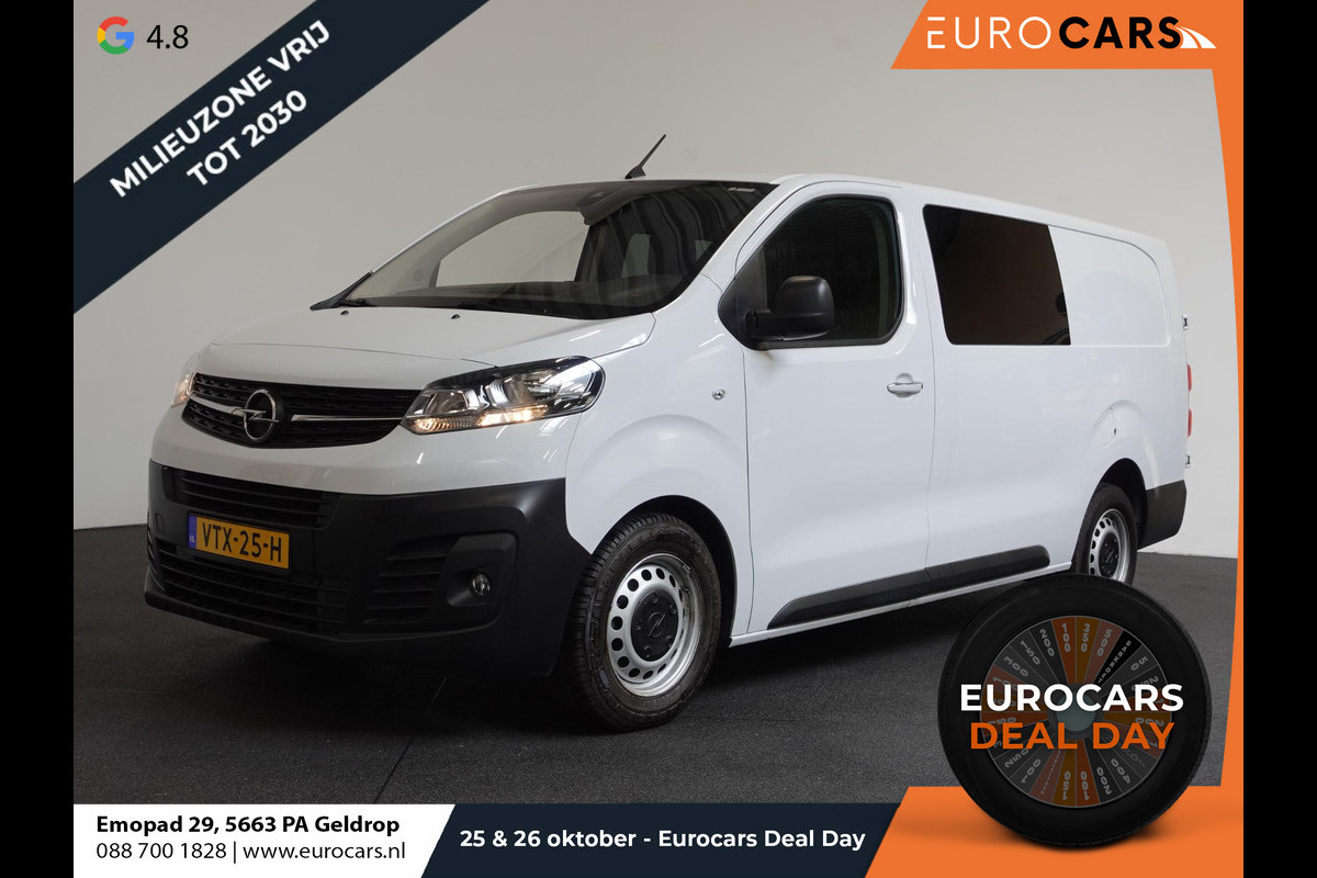 Opel Vivaro 2.0 CDTI L3H1 Dubbele Cabine Edition Navigatie Trekhaak Cruise control Airco Opel Vivaro 2.0 CDTI L3H1 Dubbele Cabine Edition Navigatie Trekhaak Cruise control Airco