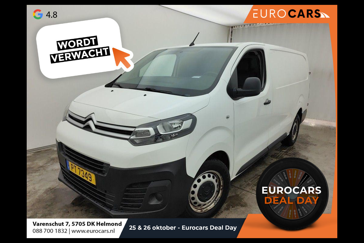 Citroën Jumpy 1.5 BlueHDi 100 M S&S Airco Cruise Control Carplay Navi Parkeerhulp achter 3-Zits Citroën Jumpy 1.5 BlueHDi 100 M S&S Airco Cruise Control Carplay Navi Parkeerhulp achter 3-Zits
