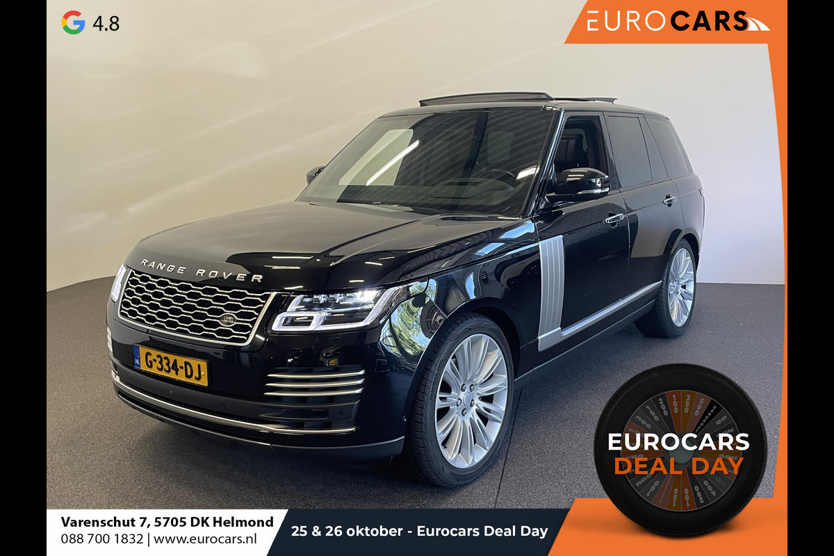 Land Rover Range Rover 3.0 TDV6 Autobiography Trekhaak Panoramadak Navigatie Apple Carplay/Android Auto Adaptive Cruise Control Camera Parkeersensoren Head-up Display Stoelverwarming en verkoeling Stuurverwarming Matrix Ledkoplampen Getinte ramen Luchtvering Land Rover Range Rover 3.0 TDV6 Autobiography Trekhaak Panoramadak Navigatie Apple Carplay/Android Auto Adaptive Cruise Control Camera Parkeersensoren Head-up Display Stoelverwarming en verkoeling Stuurverwarming Matrix Ledkoplampen Getinte ramen Luchtvering