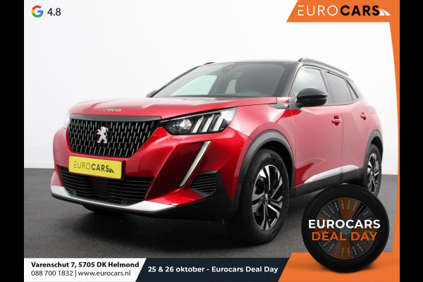 Peugeot 2008 1.2 PureTech 130 GT Cimate control Cruise control LED Achteruitrij camera Navigatie Parkeersensor achter Lichtmetalen velgen Led Dab