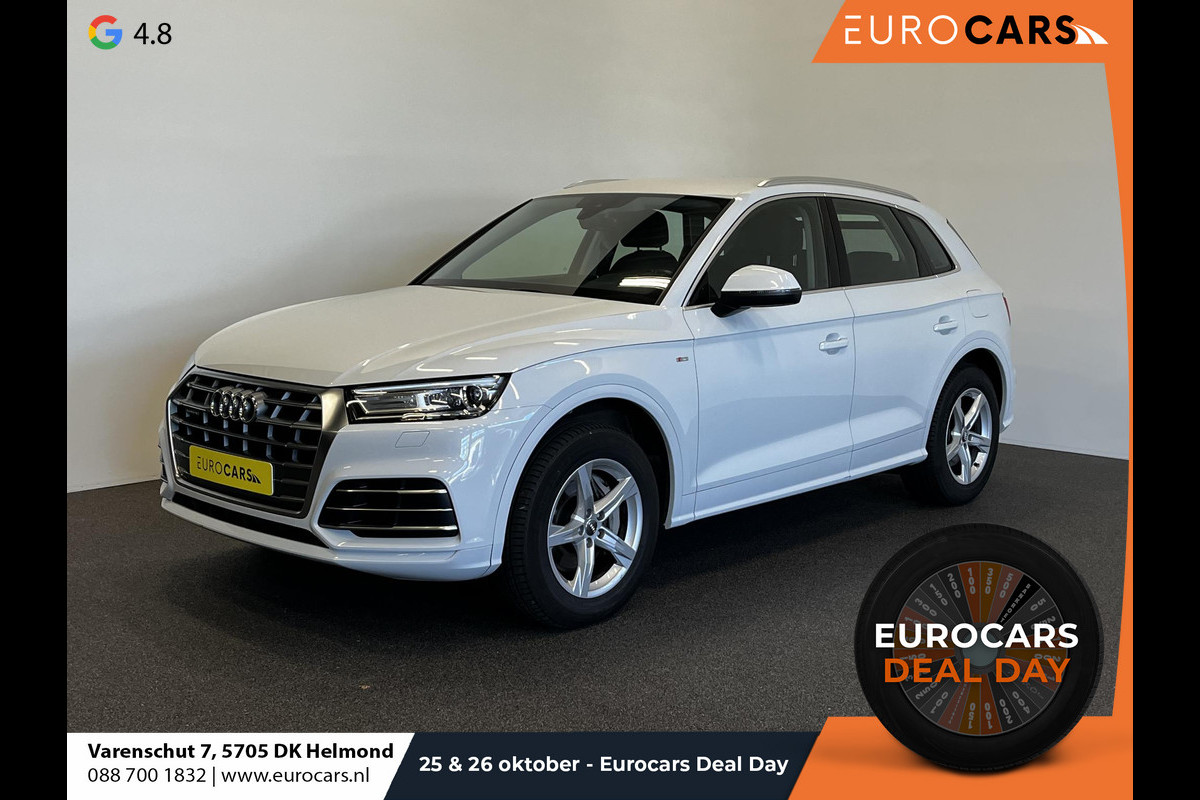 Audi Q5 50 TFSI e S edition 299 PK S-Line Airco | ECC MMI Navi Plus Cruise Control PDC VA Trekhaak Audi Q5 50 TFSI e S edition 299 PK S-Line Airco | ECC MMI Navi Plus Cruise Control PDC VA Trekhaak