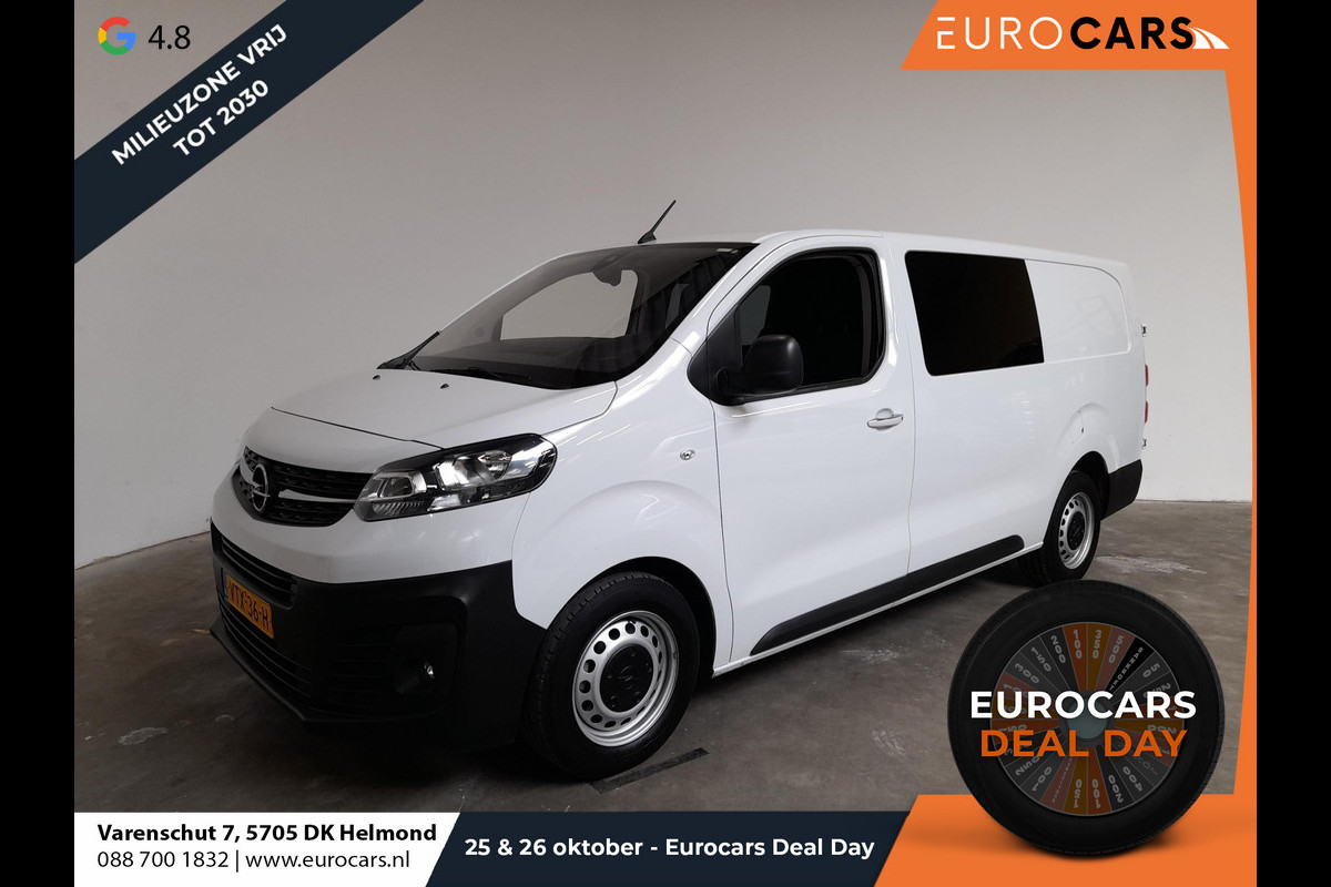 Opel Vivaro 2.0 CDTI L3H1 145PK Dubbele Cabine Edition Navigatie Trekhaak Cruise control Airco Opel Vivaro 2.0 CDTI L3H1 145PK Dubbele Cabine Edition Navigatie Trekhaak Cruise control Airco