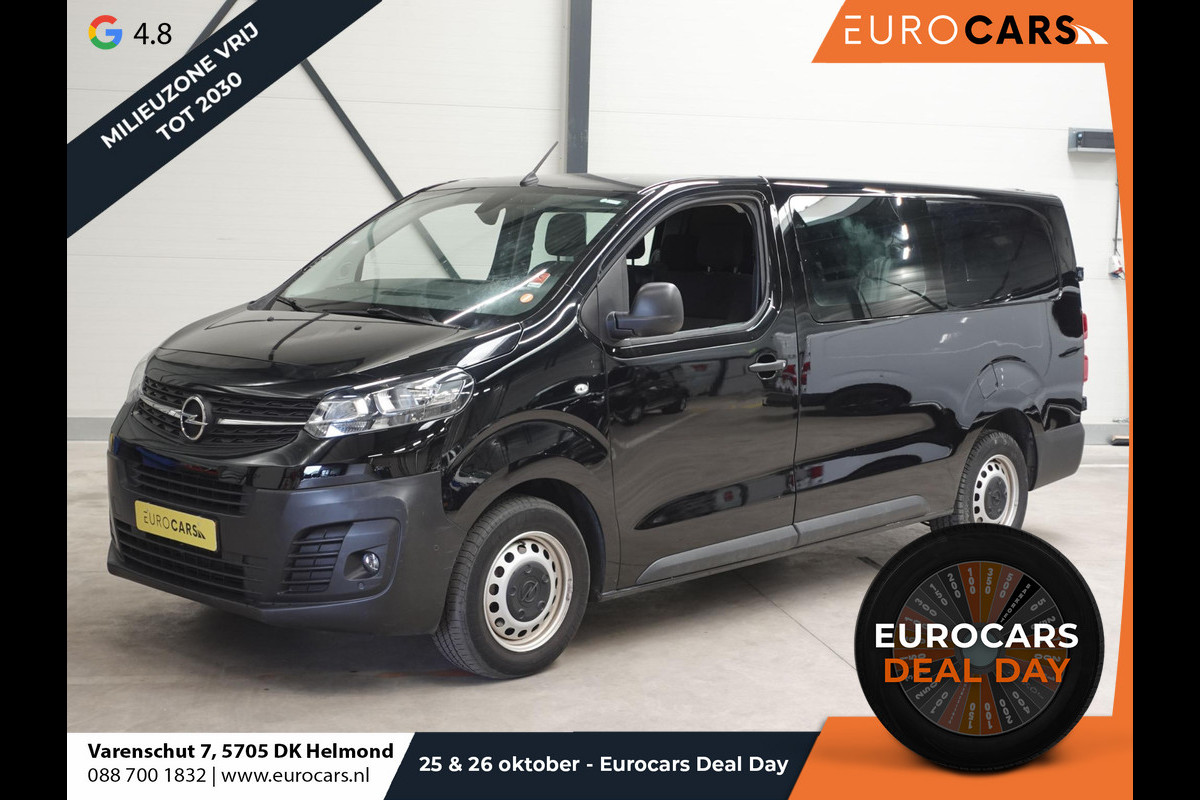 Opel Vivaro 1.5 CDTI L3H1 Edition Dubbele Cabine Airco Navi Bluetooth Parkeersensoren Camera Trekhaak Opel Vivaro 1.5 CDTI L3H1 Edition Dubbele Cabine Airco Navi Bluetooth Parkeersensoren Camera Trekhaak