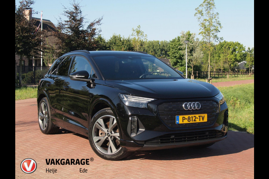 Audi Q4 e-tron 40 Advanced edition 77 kWh | Apple Carplay | Black Optic | Parkeersensoren | Navi | Audi Q4 e-tron 40 Advanced edition 77 kWh | Apple Carplay | Black Optic | Parkeersensoren | Navi |