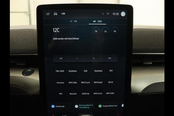 Ford Mustang Mach-E RWD 75 kWh | Leder | Stoelverwarming | 360 Camera | Adaptive cruise | B&O Sound | Stuurverwarming | Carplay | Navigatie Ford Mustang Mach-E RWD 75 kWh | Leder | Stoelverwarming | 360 Camera | Adaptive cruise | B&O Sound | Stuurverwarming | Carplay | Navigatie