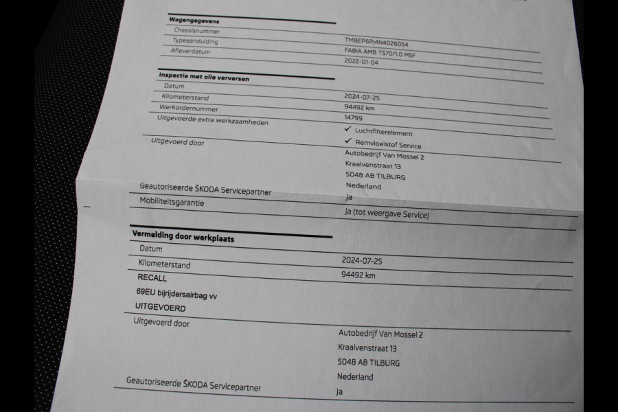 Škoda Fabia 1.0 TSI Ambition | APPLE CARPLAY |