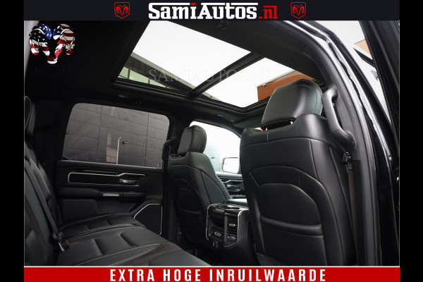 Dodge Ram 1500 BLACK EDITION | 4X4 5.7 V8 | PRINS LPG | CAMERA | APPLE CARPLAY | 3500KG | 22INCH NIGHT | FULL LED | ADAPTIVE CRUISE | MEMORY SEATS | LEDER | DUBBELE CABINE | CREWCAB