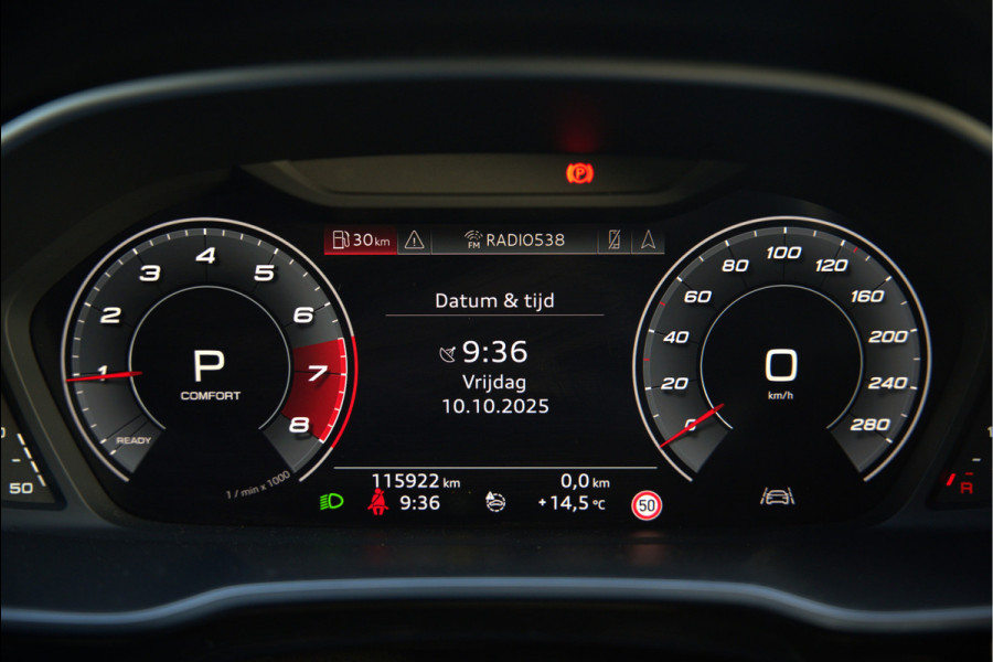 Audi Q3 Sportback 35 TFSI Pro Line S | S-Line | Stoelverwarming | Keyless | 360 Camera | Leer | Elektrische Stoelen | Adaptive Cruise Control | Dodehoekdetectie | Navigatie | Parkeersensoren | Vitrual Cockpit