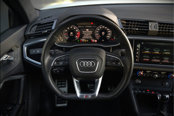 Audi Q3 Sportback 35 TFSI Pro Line S | S-Line | Stoelverwarming | Keyless | 360 Camera | Leer | Elektrische Stoelen | Adaptive Cruise Control | Dodehoekdetectie | Navigatie | Parkeersensoren | Vitrual Cockpit
