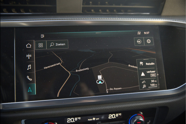 Audi Q3 Sportback 35 TFSI Pro Line S | S-Line | Stoelverwarming | Keyless | 360 Camera | Leer | Elektrische Stoelen | Adaptive Cruise Control | Dodehoekdetectie | Navigatie | Parkeersensoren | Vitrual Cockpit