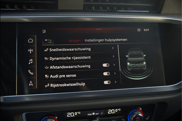 Audi Q3 Sportback 35 TFSI Pro Line S | S-Line | Stoelverwarming | Keyless | 360 Camera | Leer | Elektrische Stoelen | Adaptive Cruise Control | Dodehoekdetectie | Navigatie | Parkeersensoren | Vitrual Cockpit