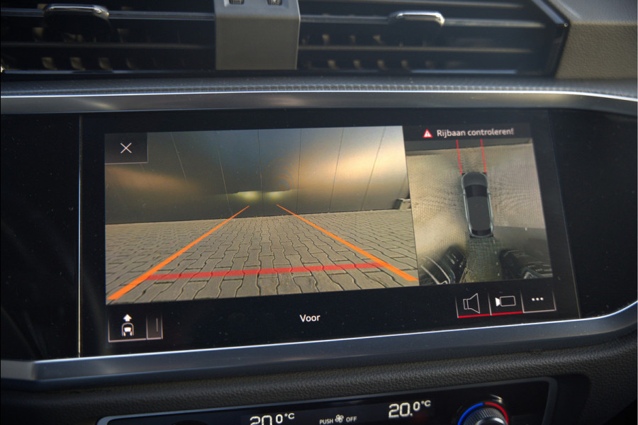 Audi Q3 Sportback 35 TFSI Pro Line S | S-Line | Stoelverwarming | Keyless | 360 Camera | Leer | Elektrische Stoelen | Adaptive Cruise Control | Dodehoekdetectie | Navigatie | Parkeersensoren | Vitrual Cockpit