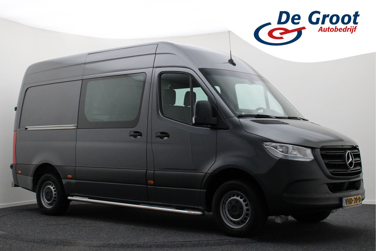 Mercedes-Benz Sprinter 316 CDI L2H2 Automaat DC 6-Zits, Airco, Cruise, Camera, Apple Carplay, Sidebars, Trekhaak 3500KG Mercedes-Benz Sprinter 316 CDI L2H2 Automaat DC 6-Zits, Airco, Cruise, Camera, Apple Carplay, Sidebars, Trekhaak 3500KG